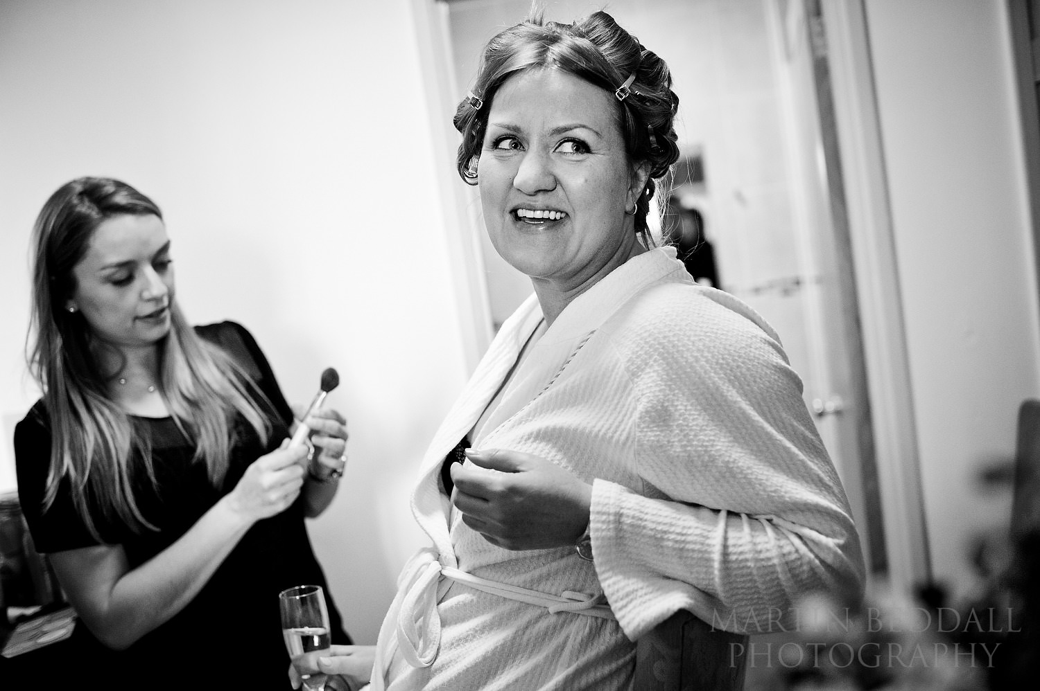 Bridal prep at Bisham Abbey