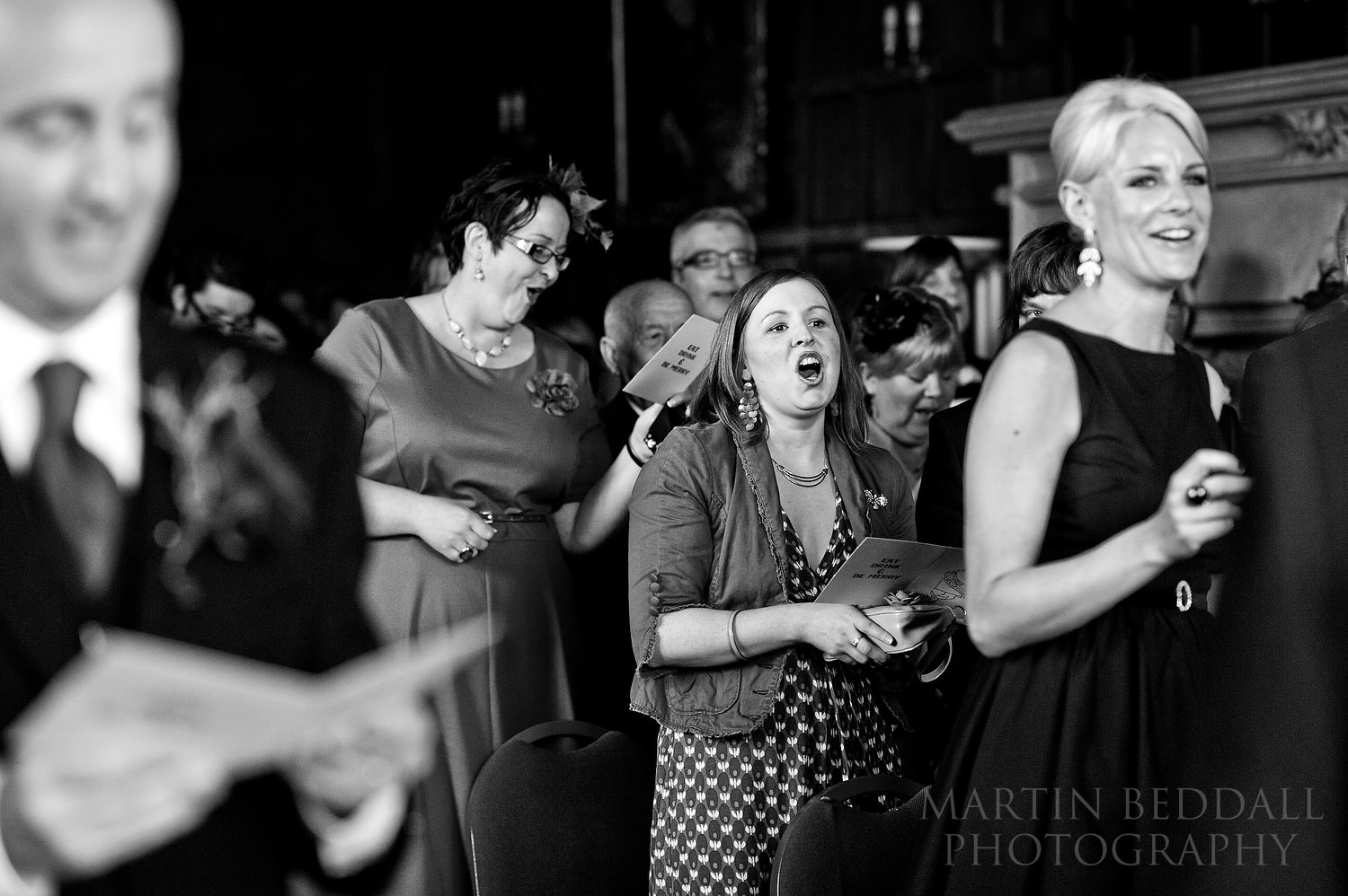 Wedding gusest singing Ramones song