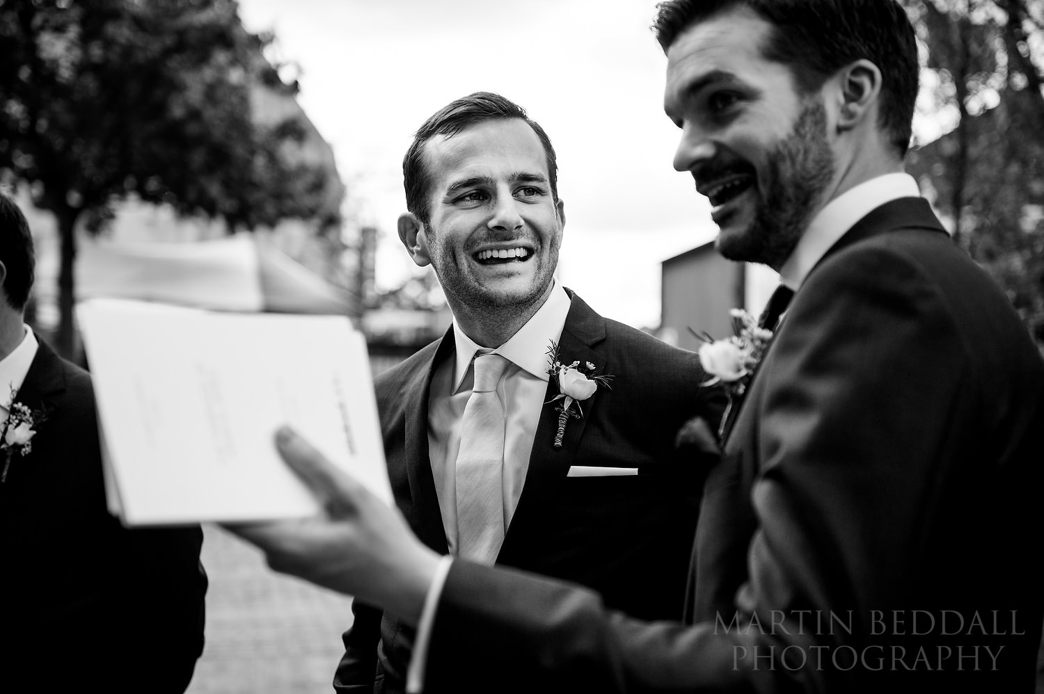 Groom and his ushers