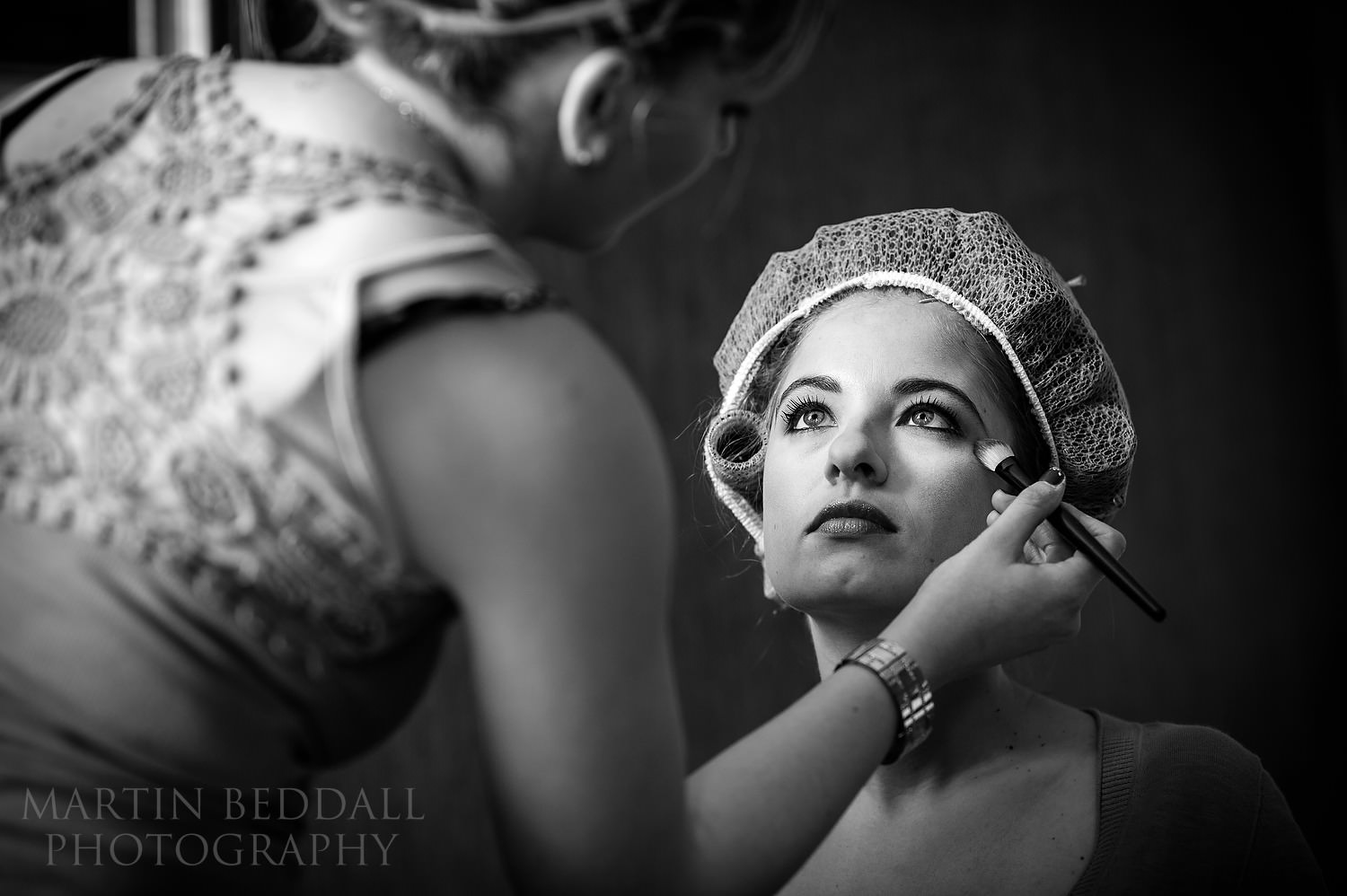 Getting ready at Chateau Villette in France