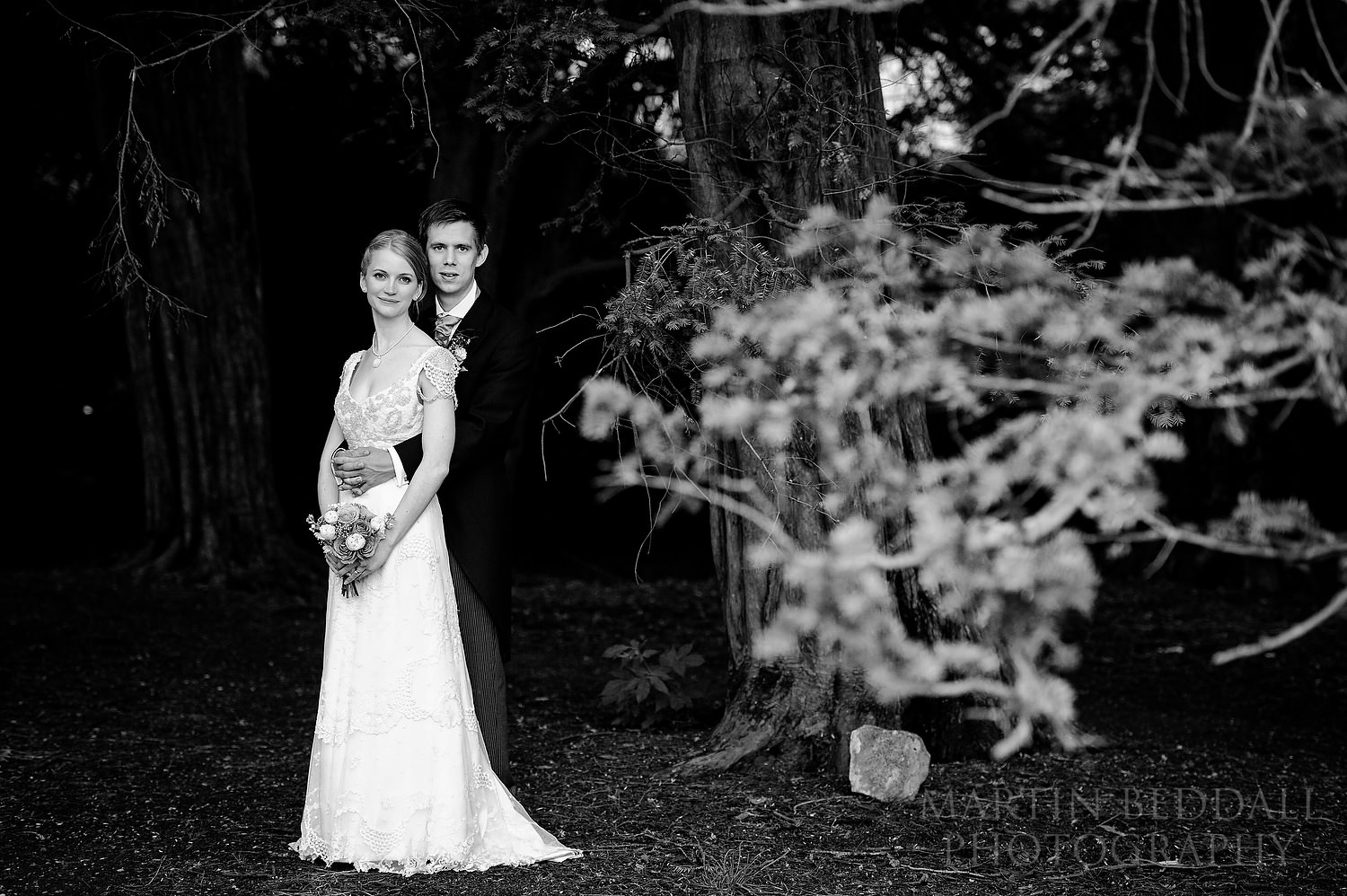 Stanway House wedding portrait