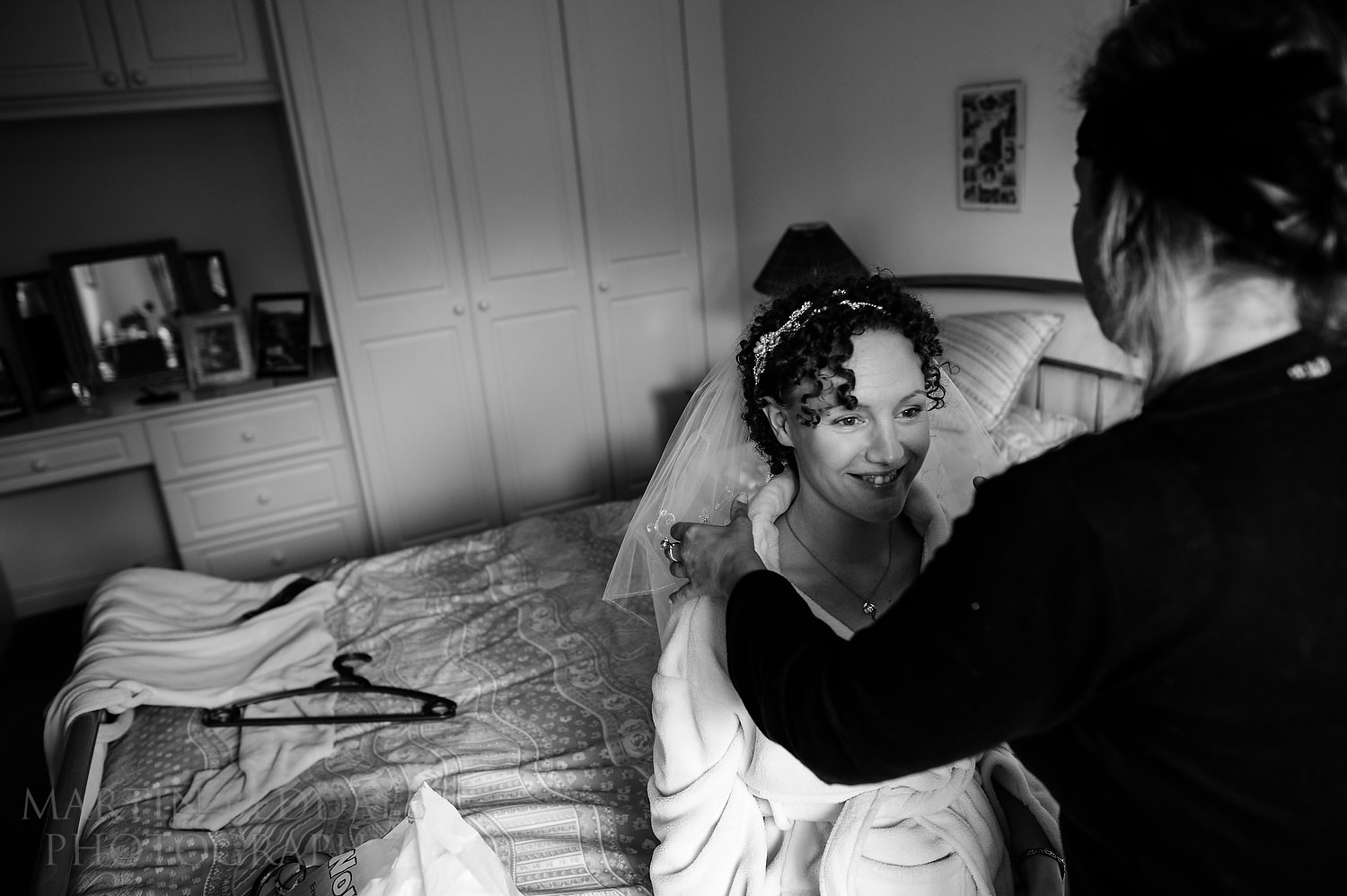 Wedding veil adjustments