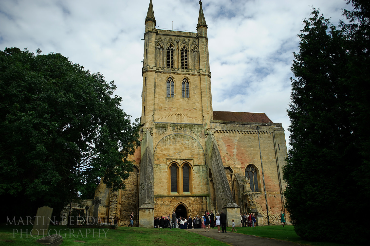 Pershore Abbey wedding
