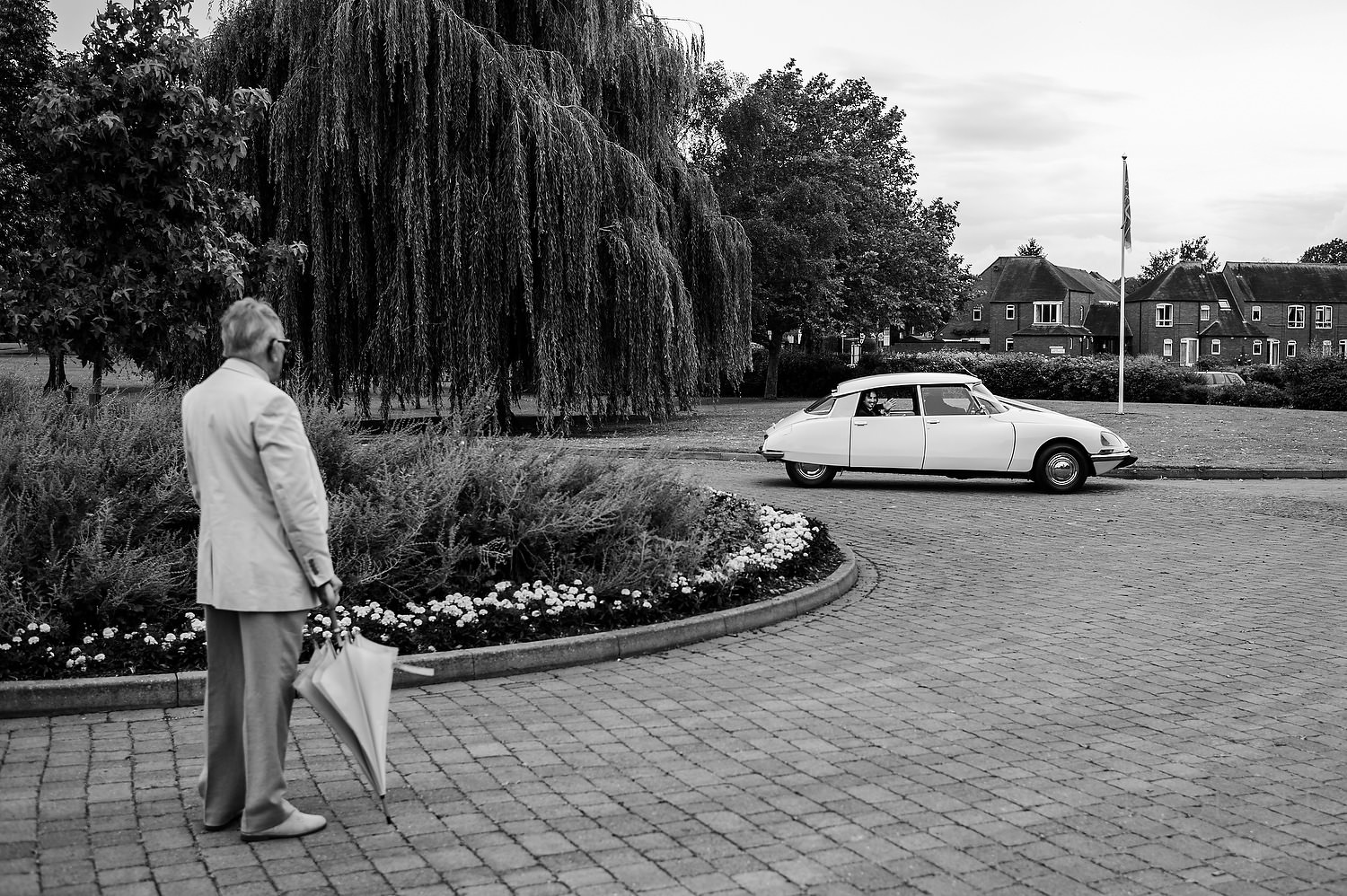 Classic Citreon DS wedding car