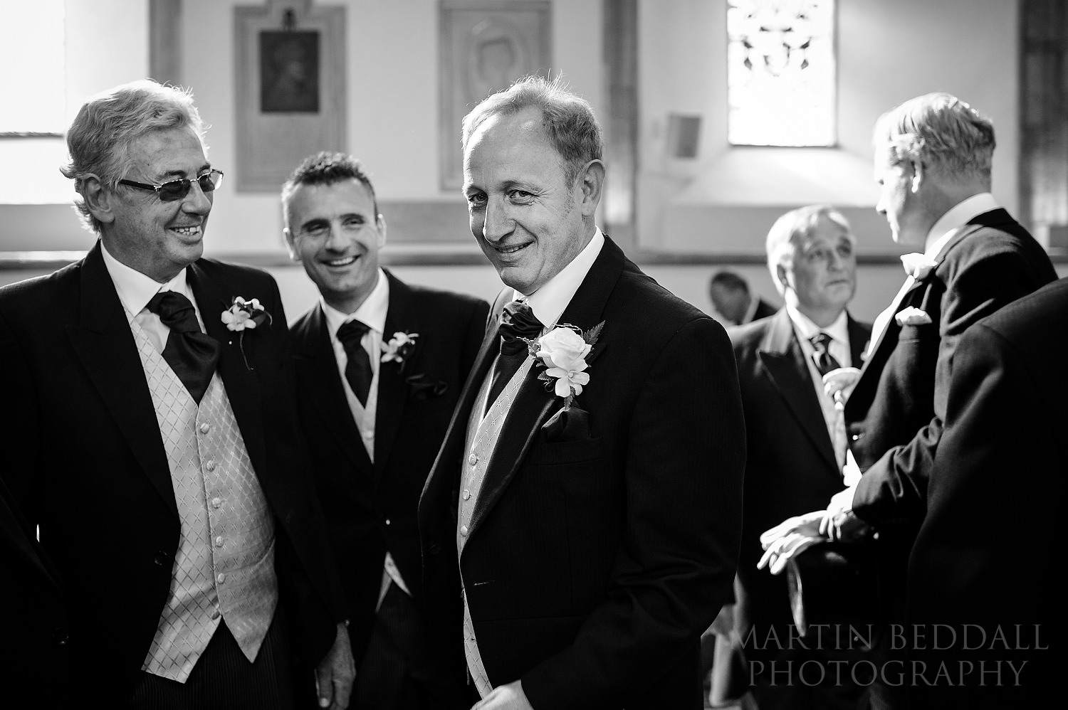 Groom in Beaulieu Abbey church