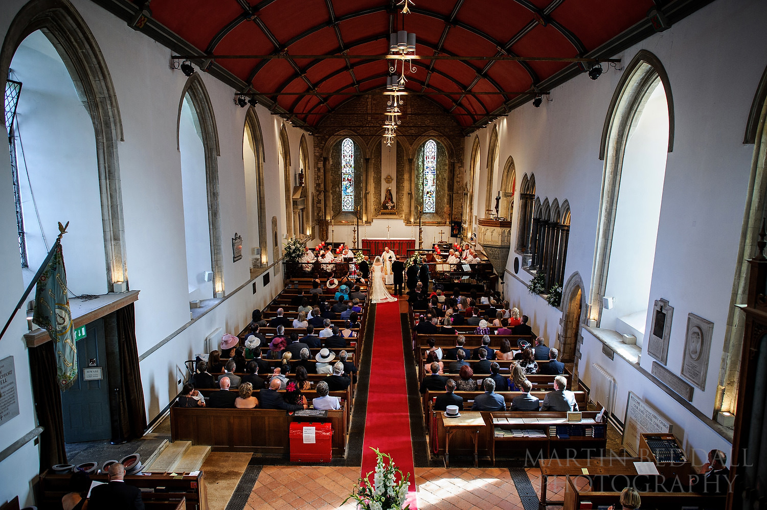 Beaulieu Abbey church wedding ceremony