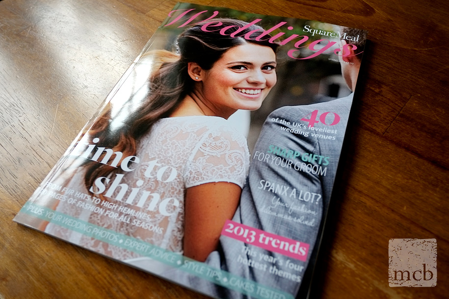 Spring issue of Square Meal wedding magazine