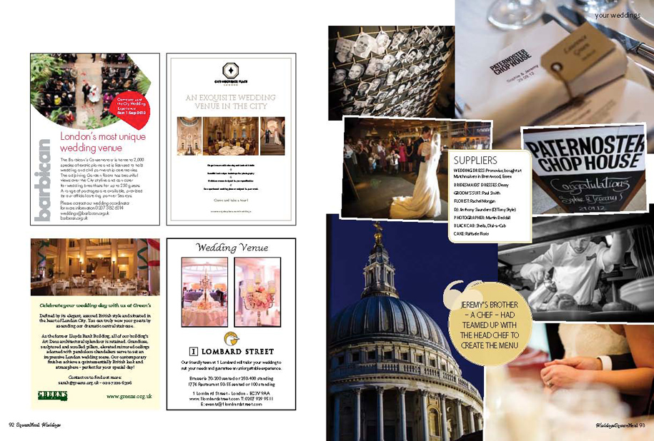wedding photography layout