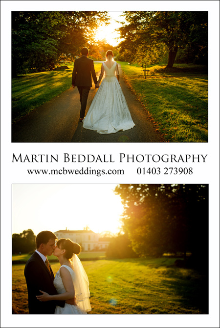 Sussex wedding photographer Martin Beddall