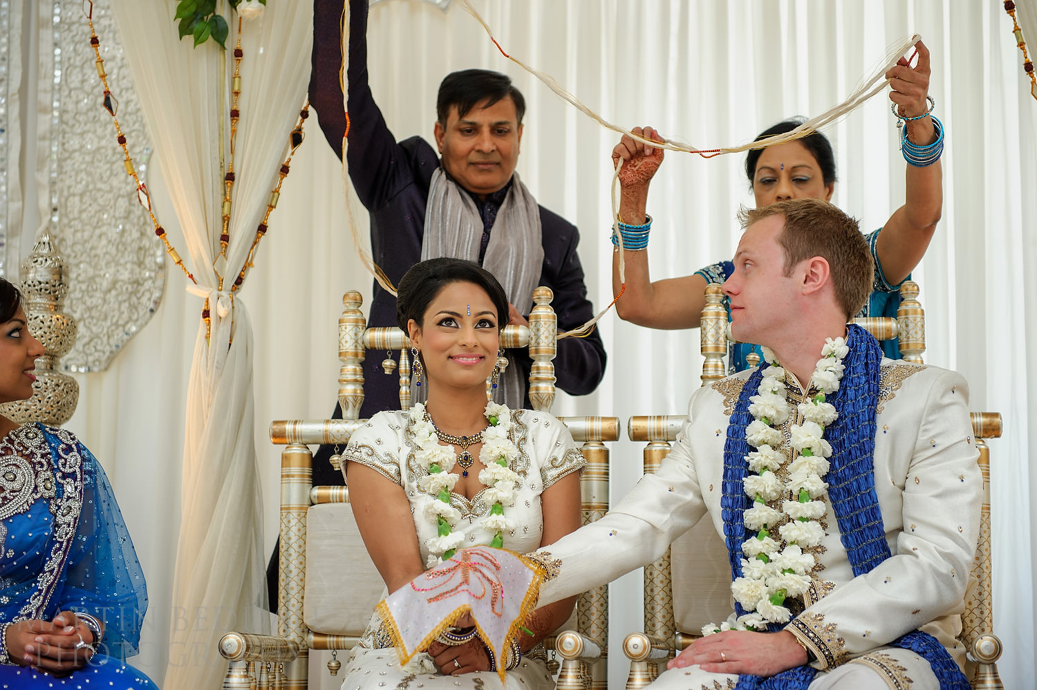 Indian wedding ceremony at Wrest Park