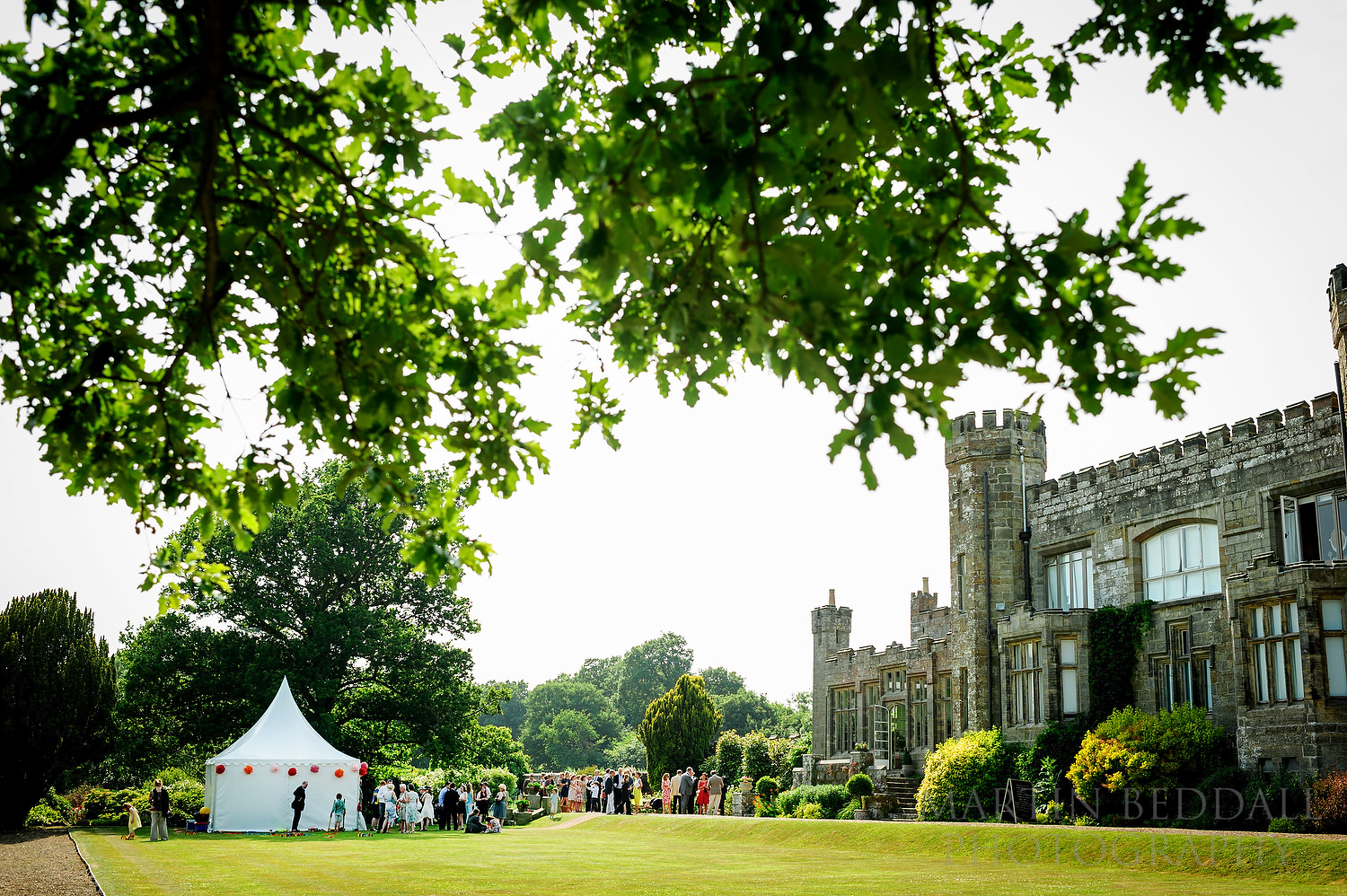 Wadhurst castle wedding reception