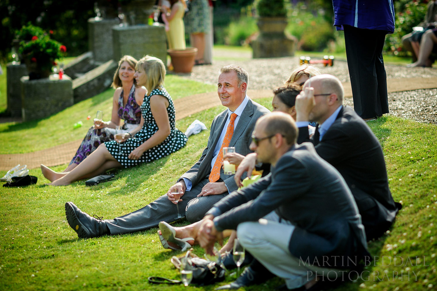 Summer wedding at Wadhurst Castle