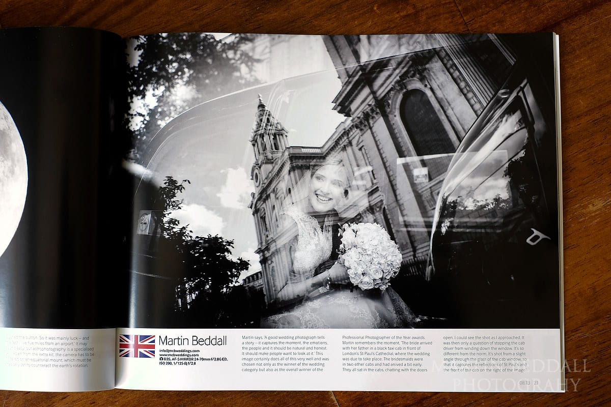 Wedding photograph in Nikon Pro