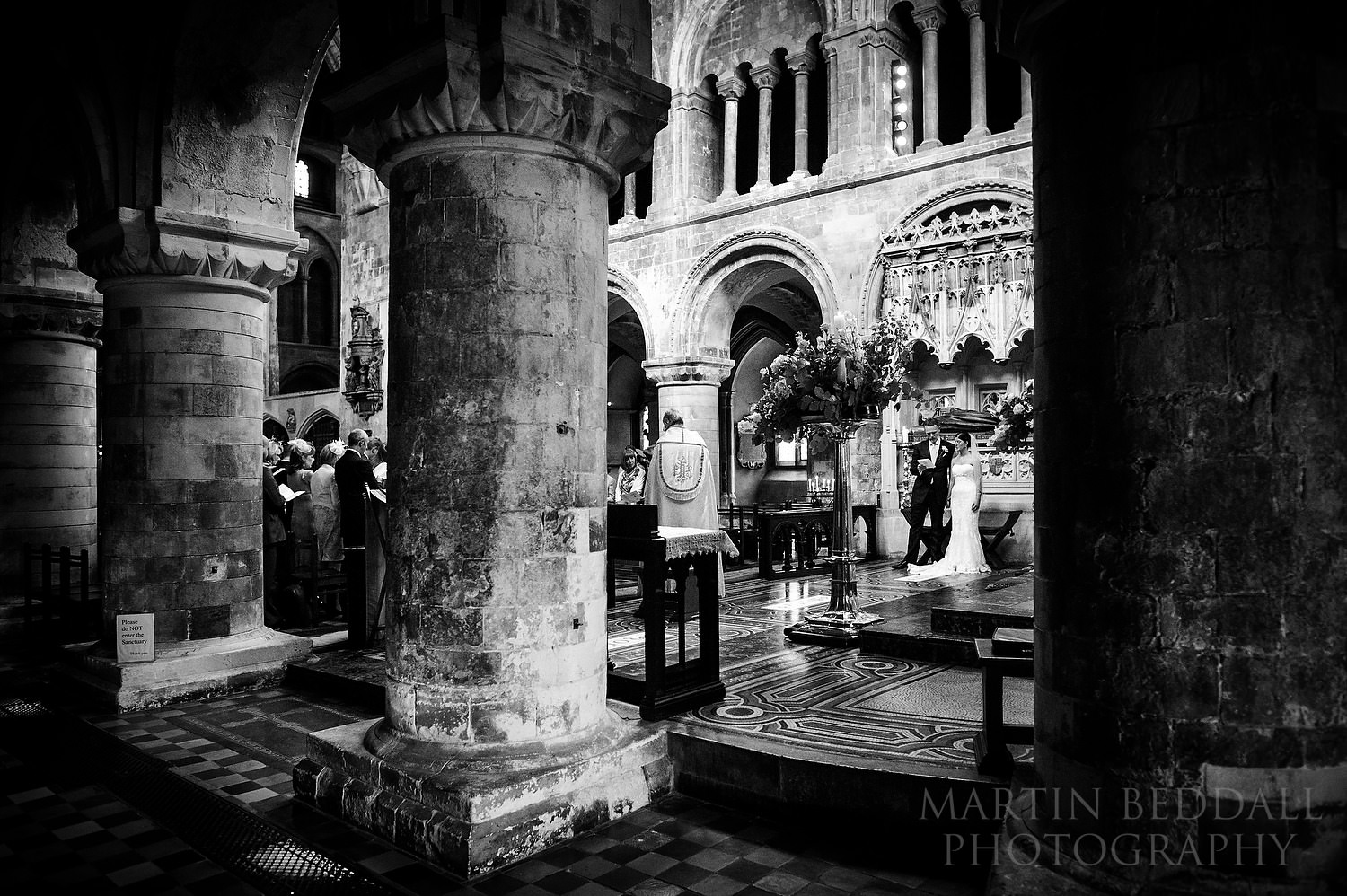 St Bartholomew the Great wedding ceremony