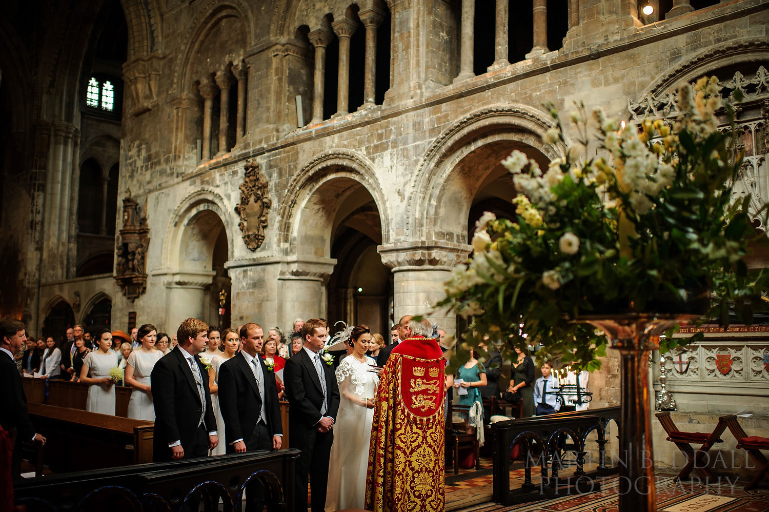 St Bart's wedding ceremony