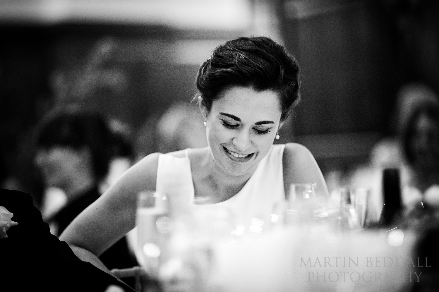 Wedding speeches at Christ Church in Spitalfields