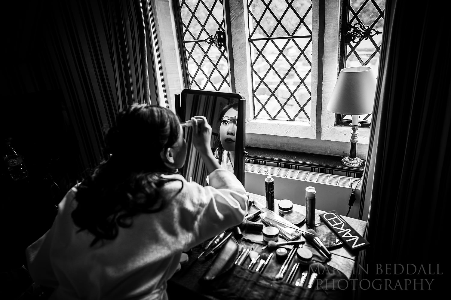 Eye makeup at Great Fosters