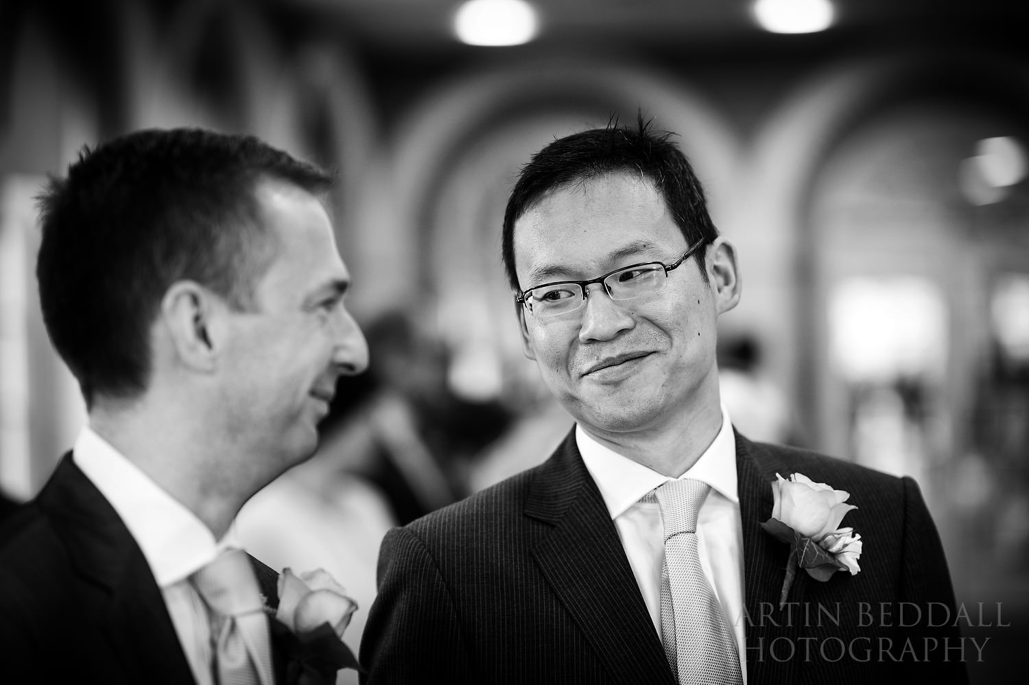 Groom and best man