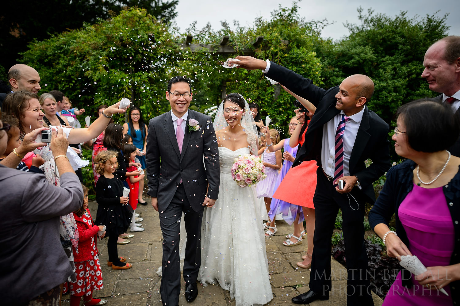 Great Fosters confetti run