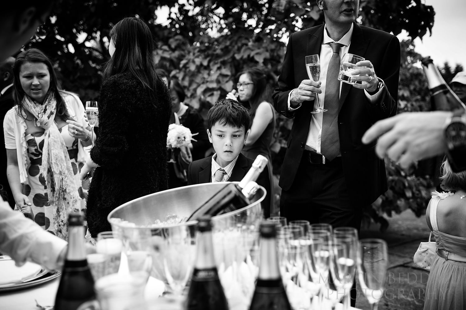 Great Fosters wedding reception