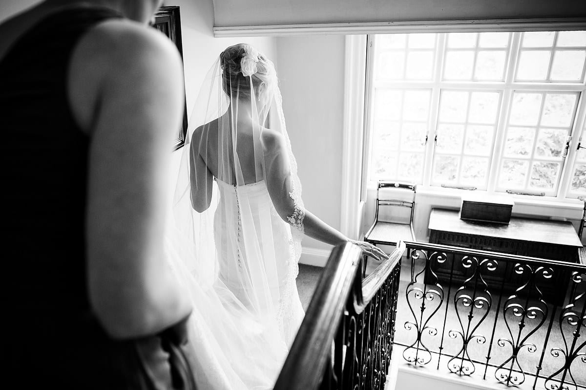 Bride at Newick Park