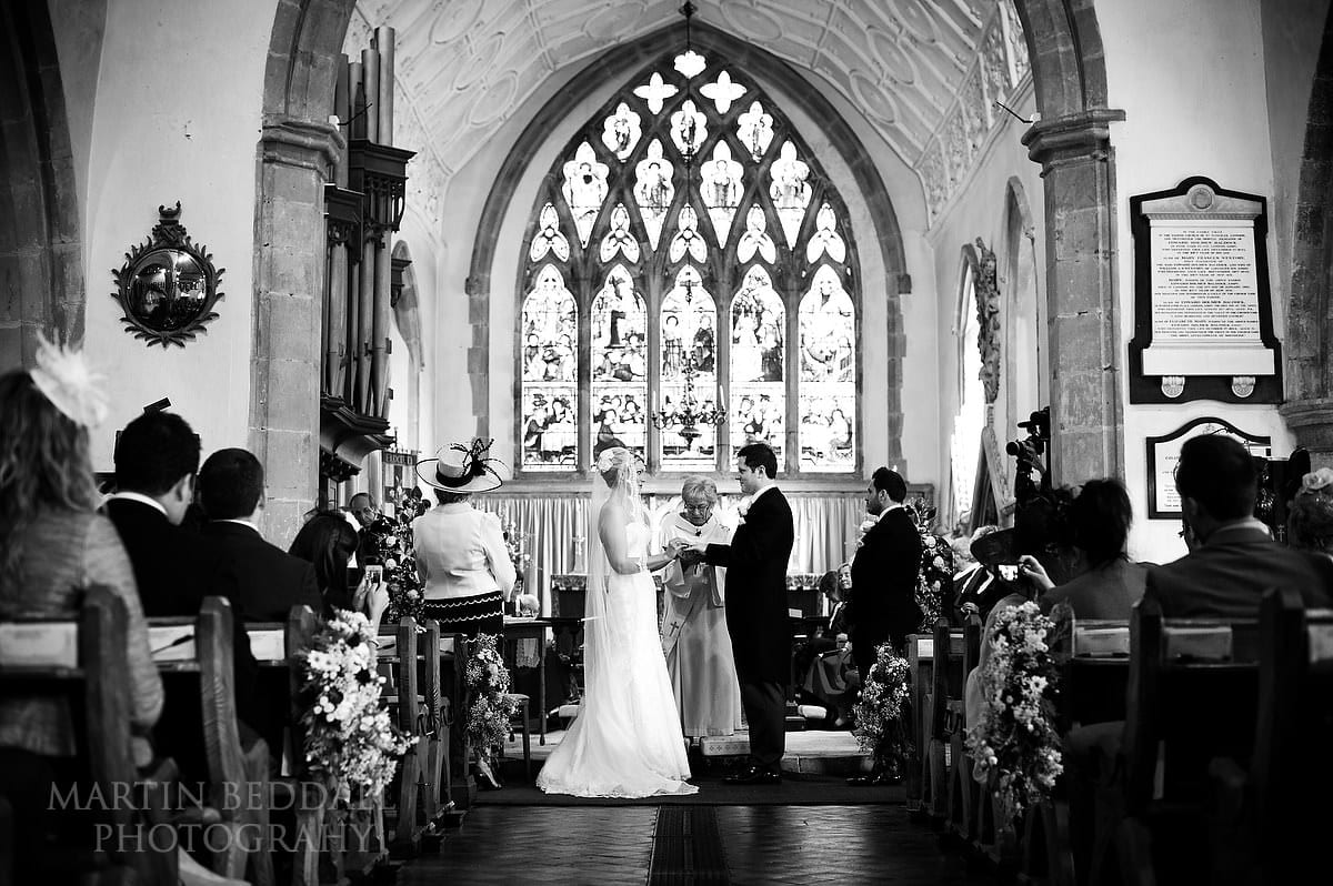 Buxted church wedding ceremony