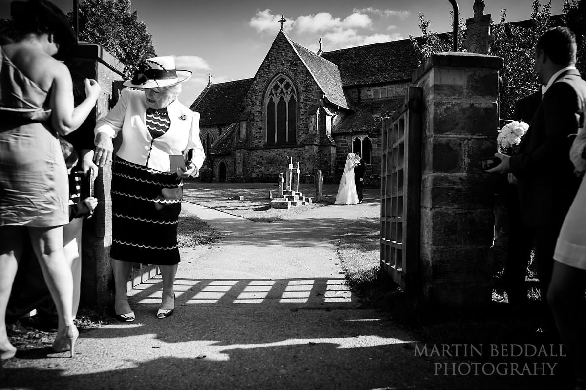 Wedding at Buxted church