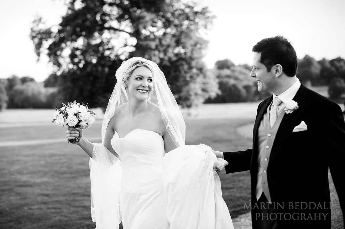 Sussex wedding couple