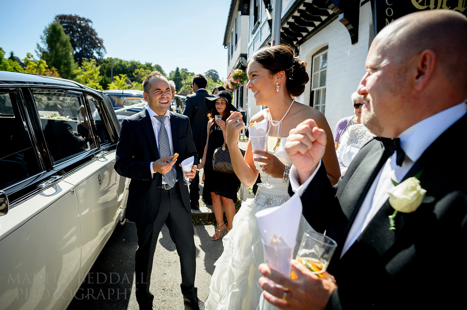 Running Horses pub wedding reception