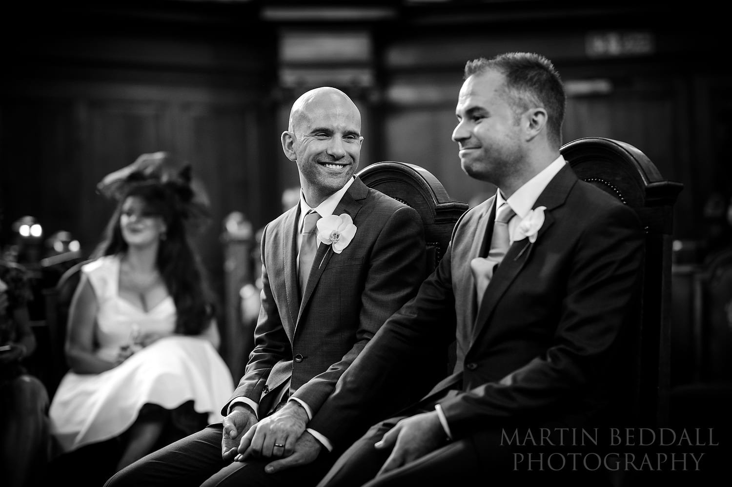 Civila Partnership ceremony at Islington Town Hall