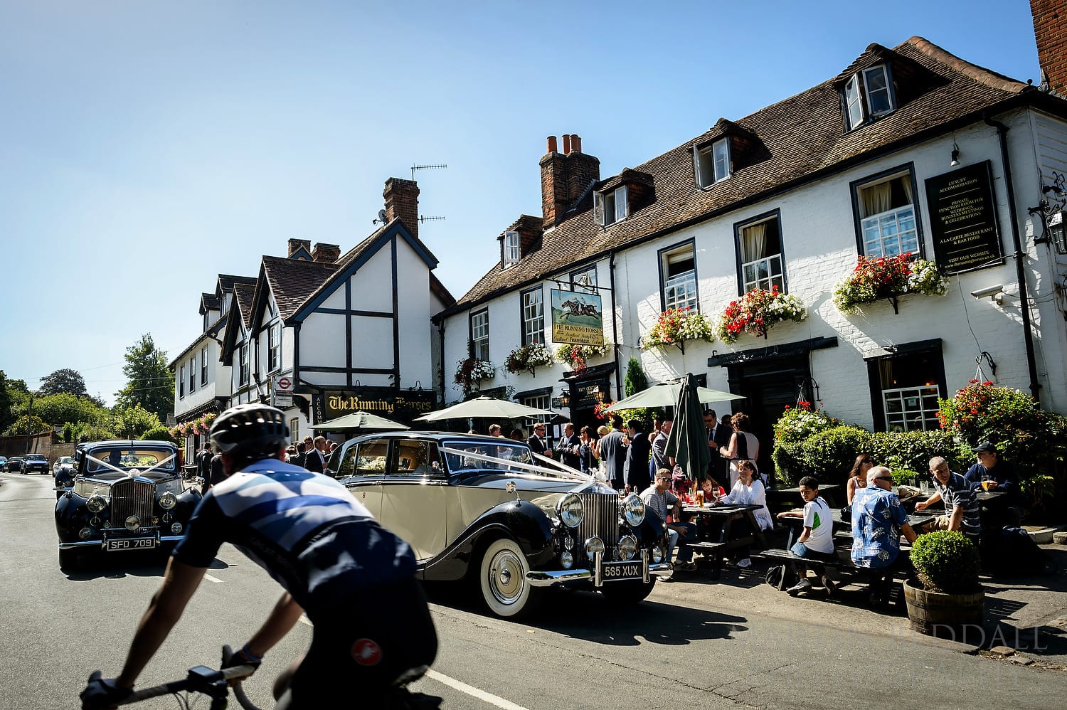 Reception in Surrey village pub