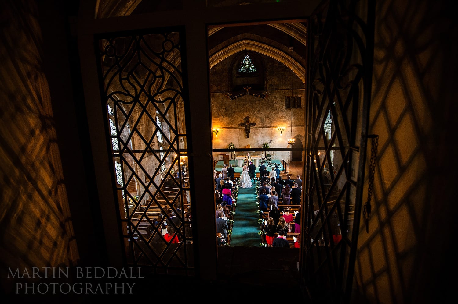 Mayfield School wedding ceremony