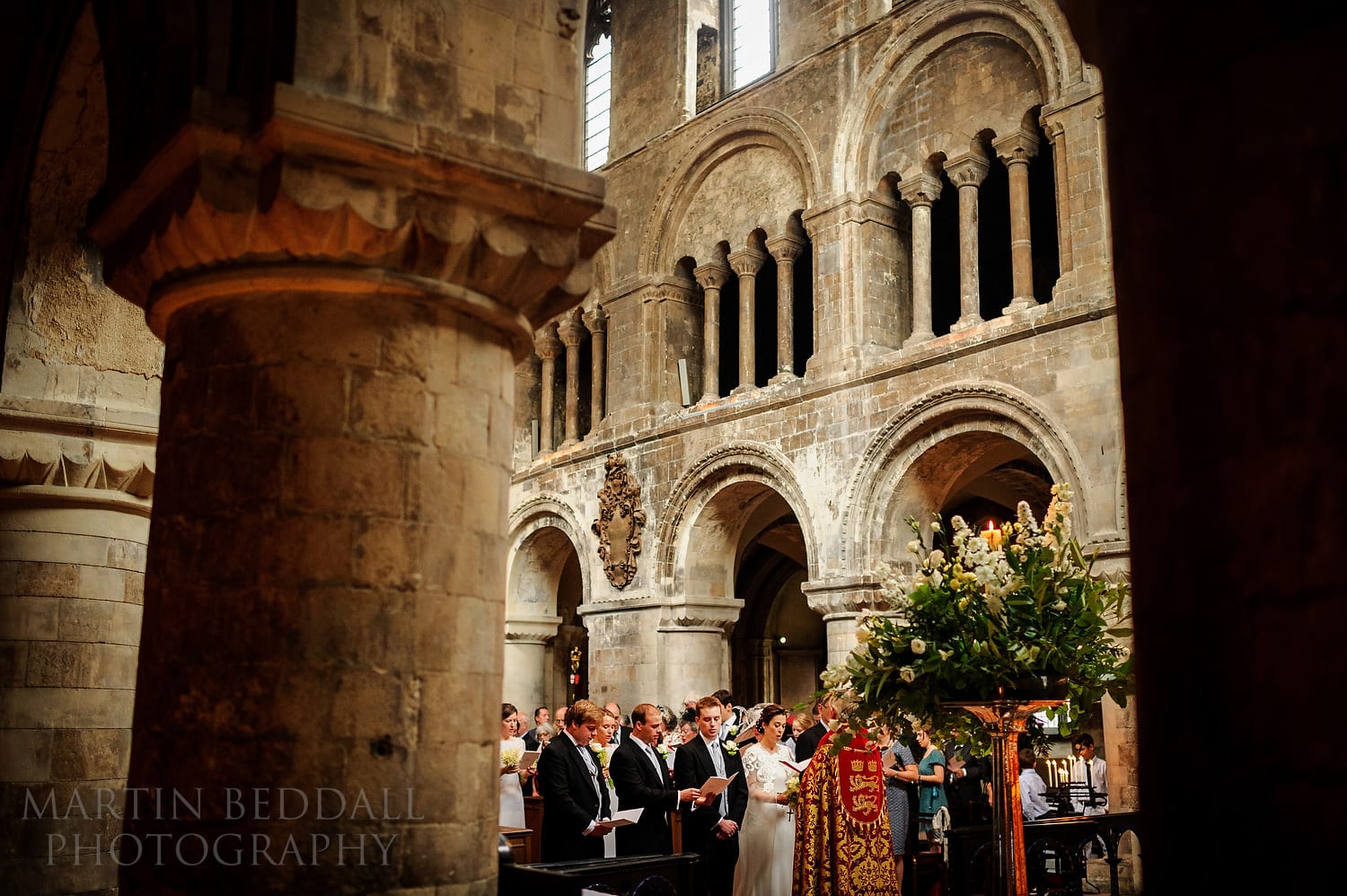 St Bart's church wedding