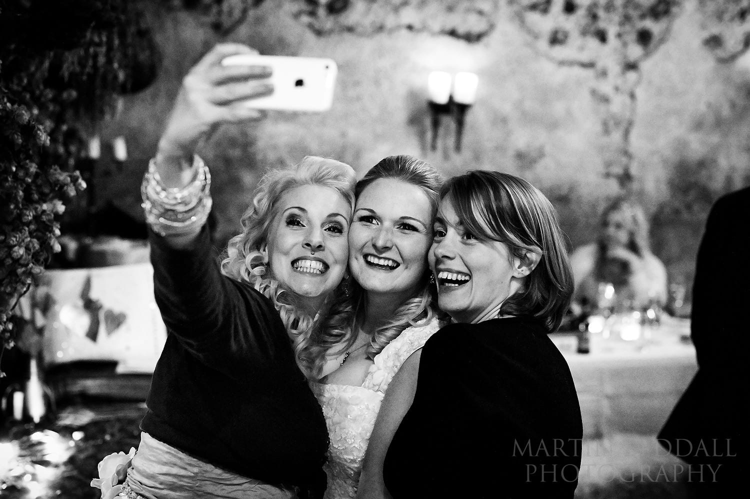 Selfie with the bride