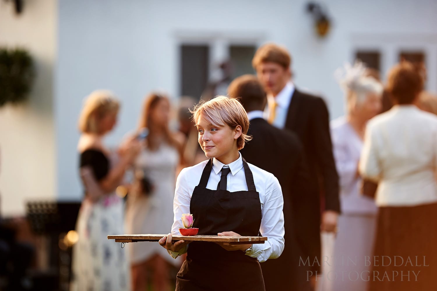 wedding waitress