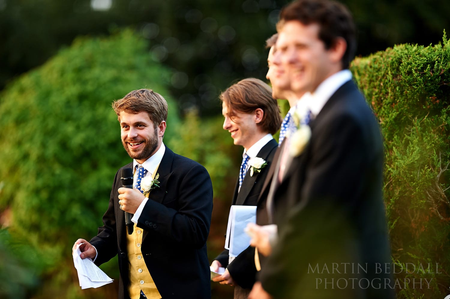 Groom speech