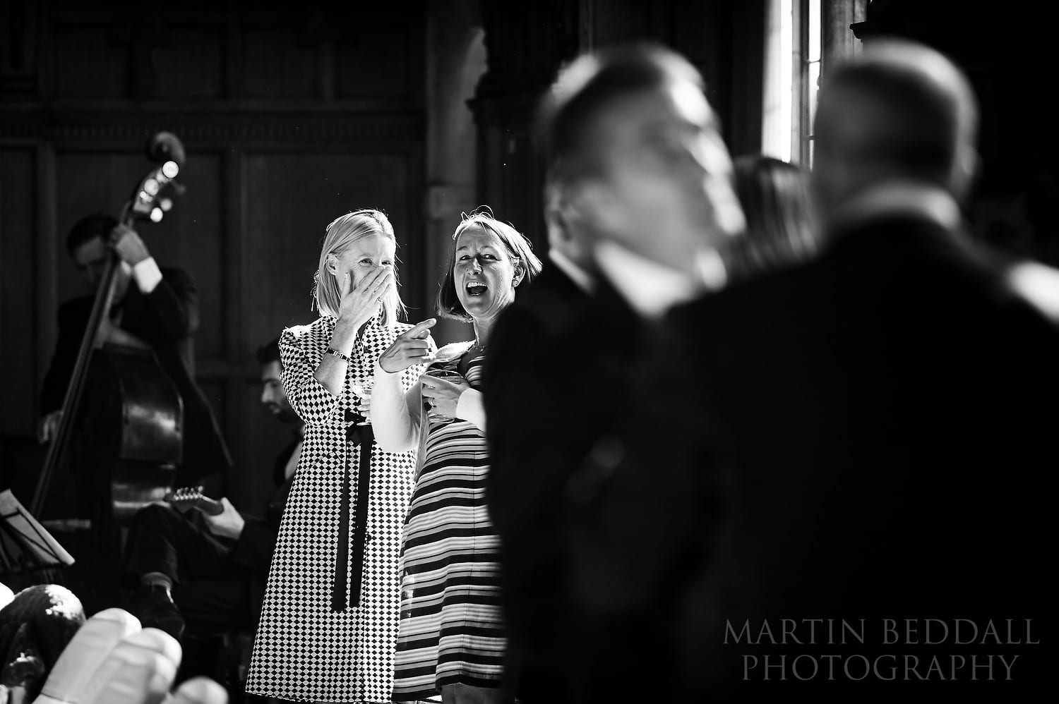 Guests at Oxford Town Hall wedding