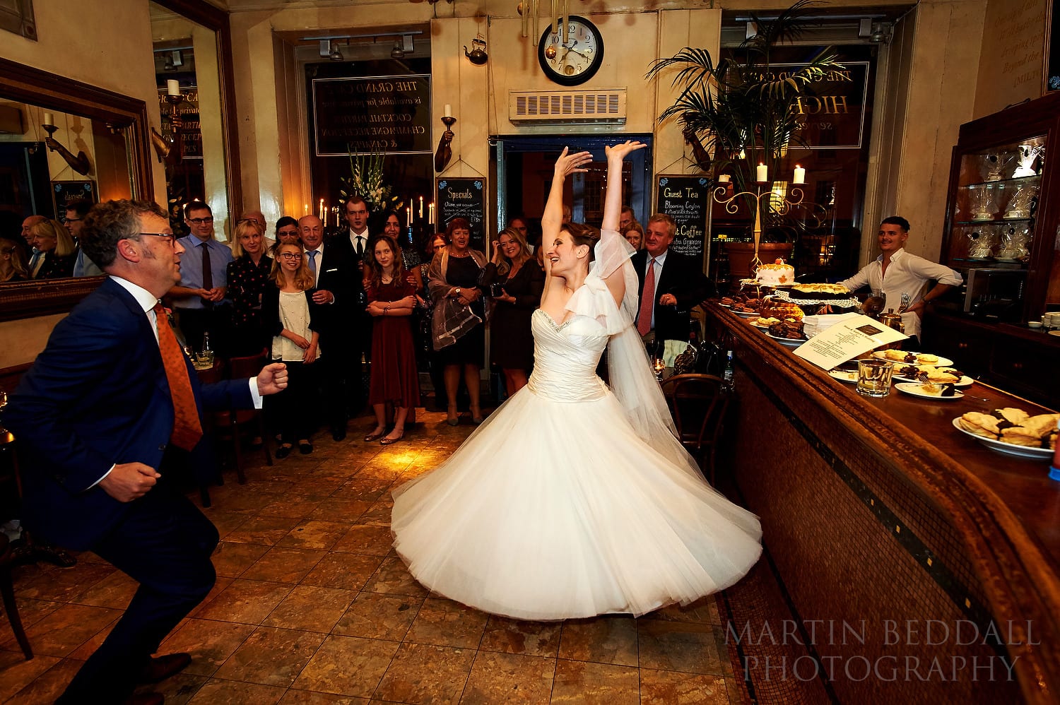 First dance in the Grand Café in Oxford