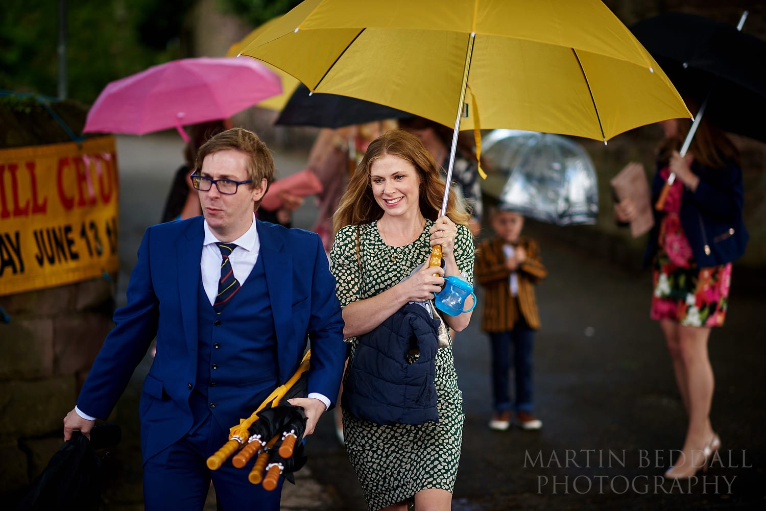 wedding guests