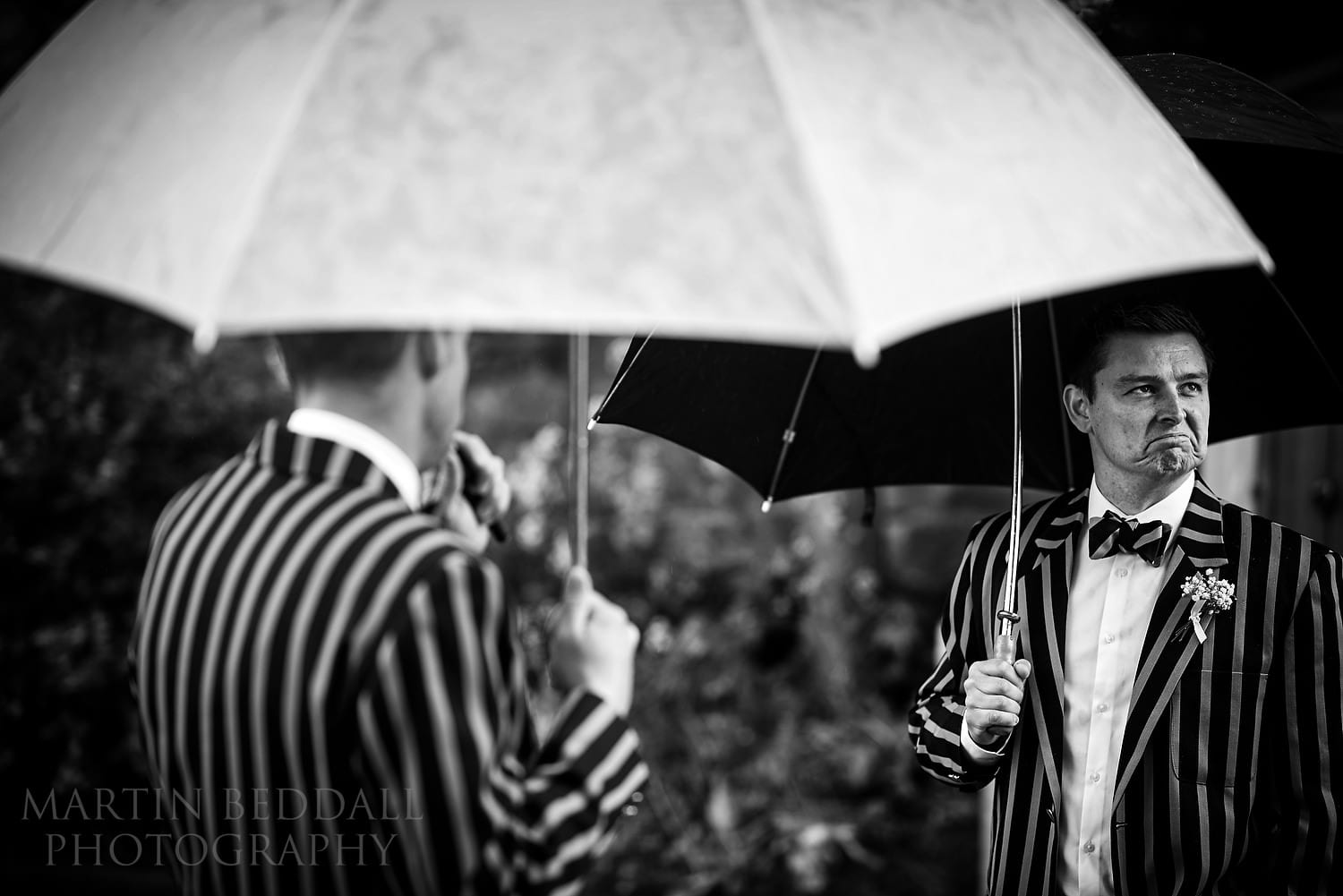 Waiting in the rain