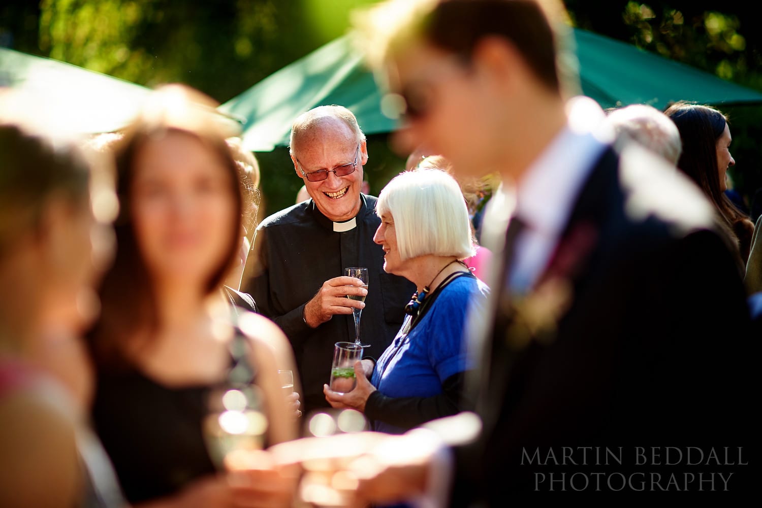 Sunny September wedding drinks