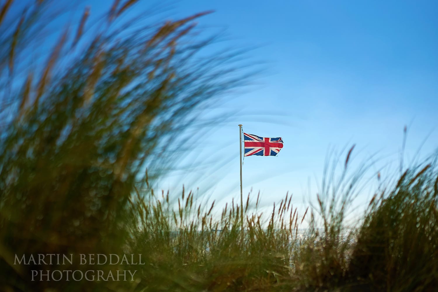 Flag on Camber Sands