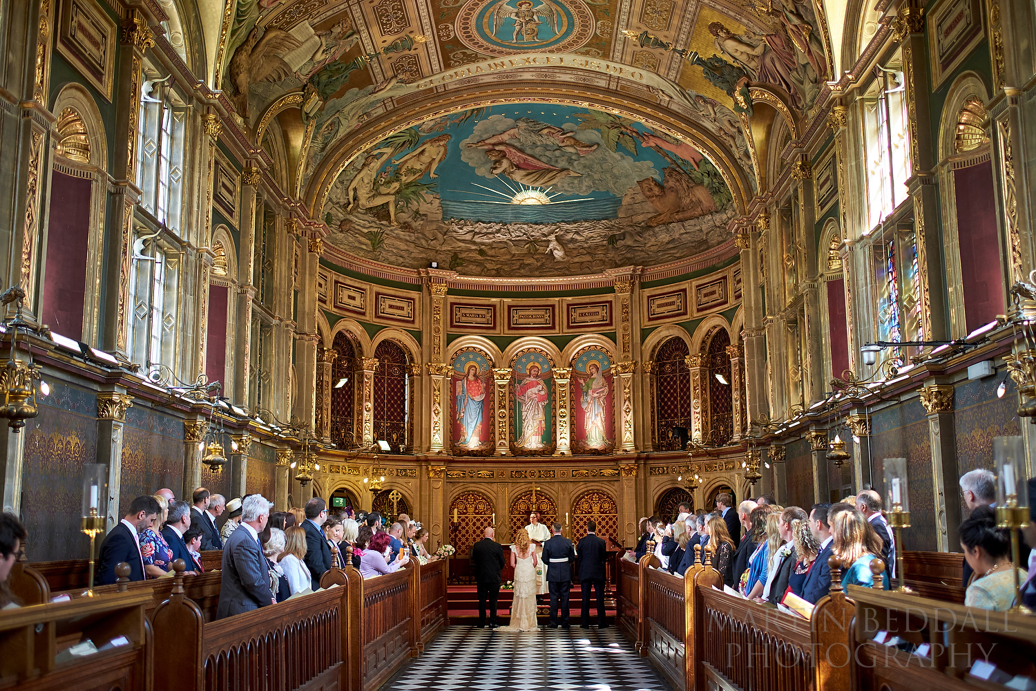 Royal Holloway College wedding ceremony