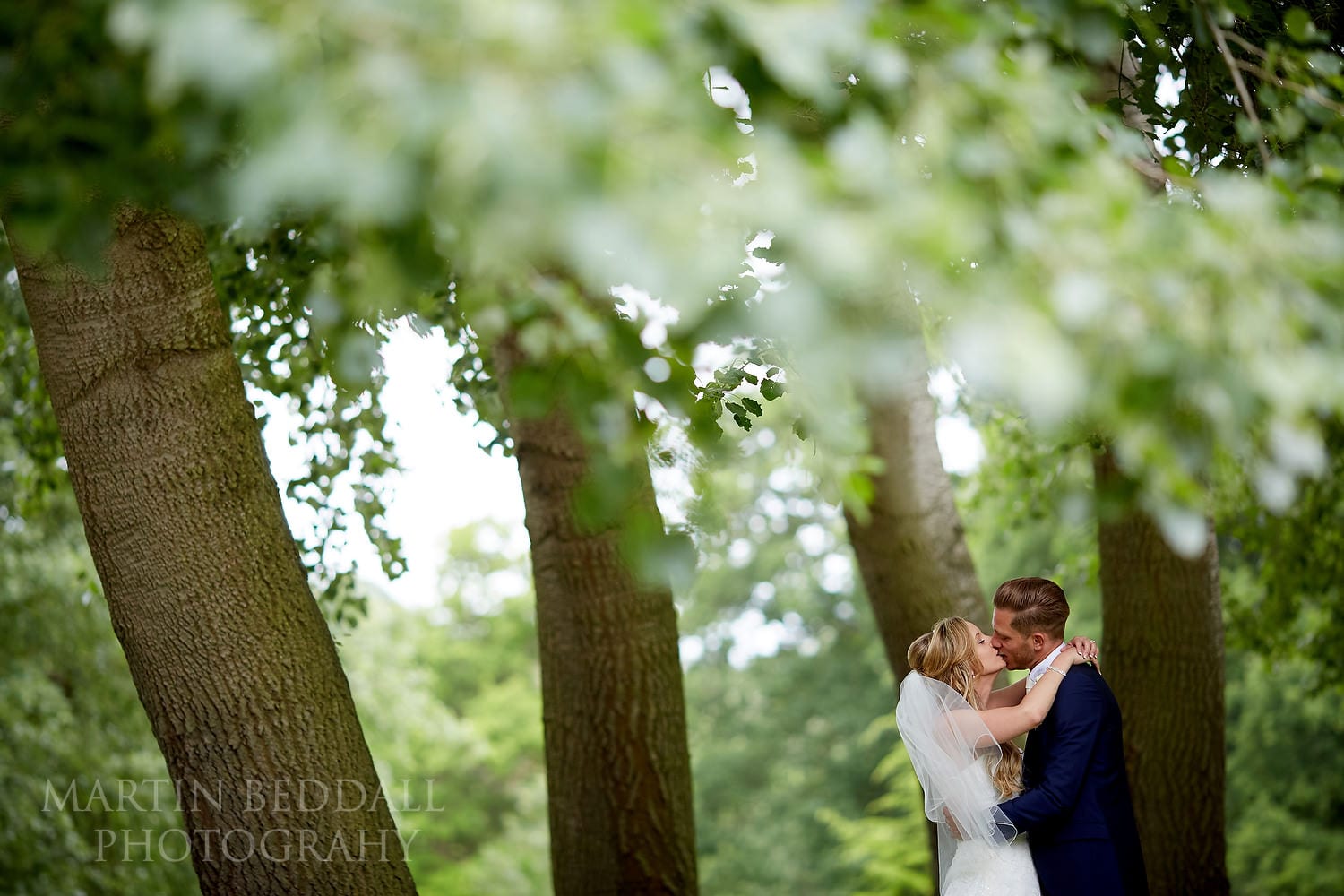 Braxted Park wedding couple portrait