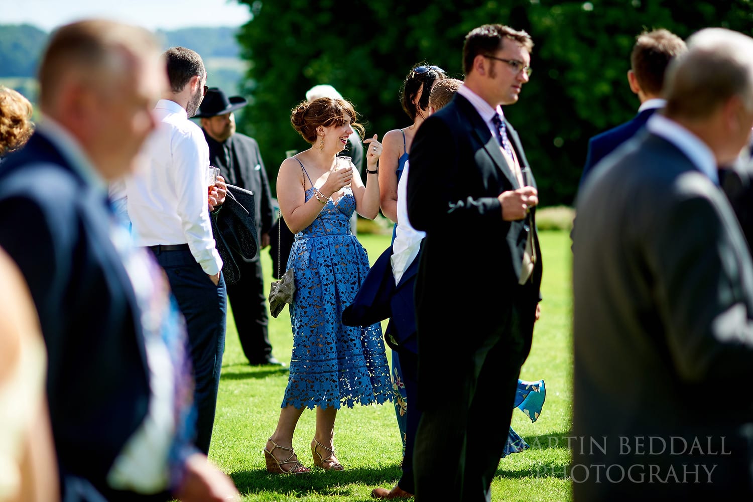 Drinks reception at Hatch House