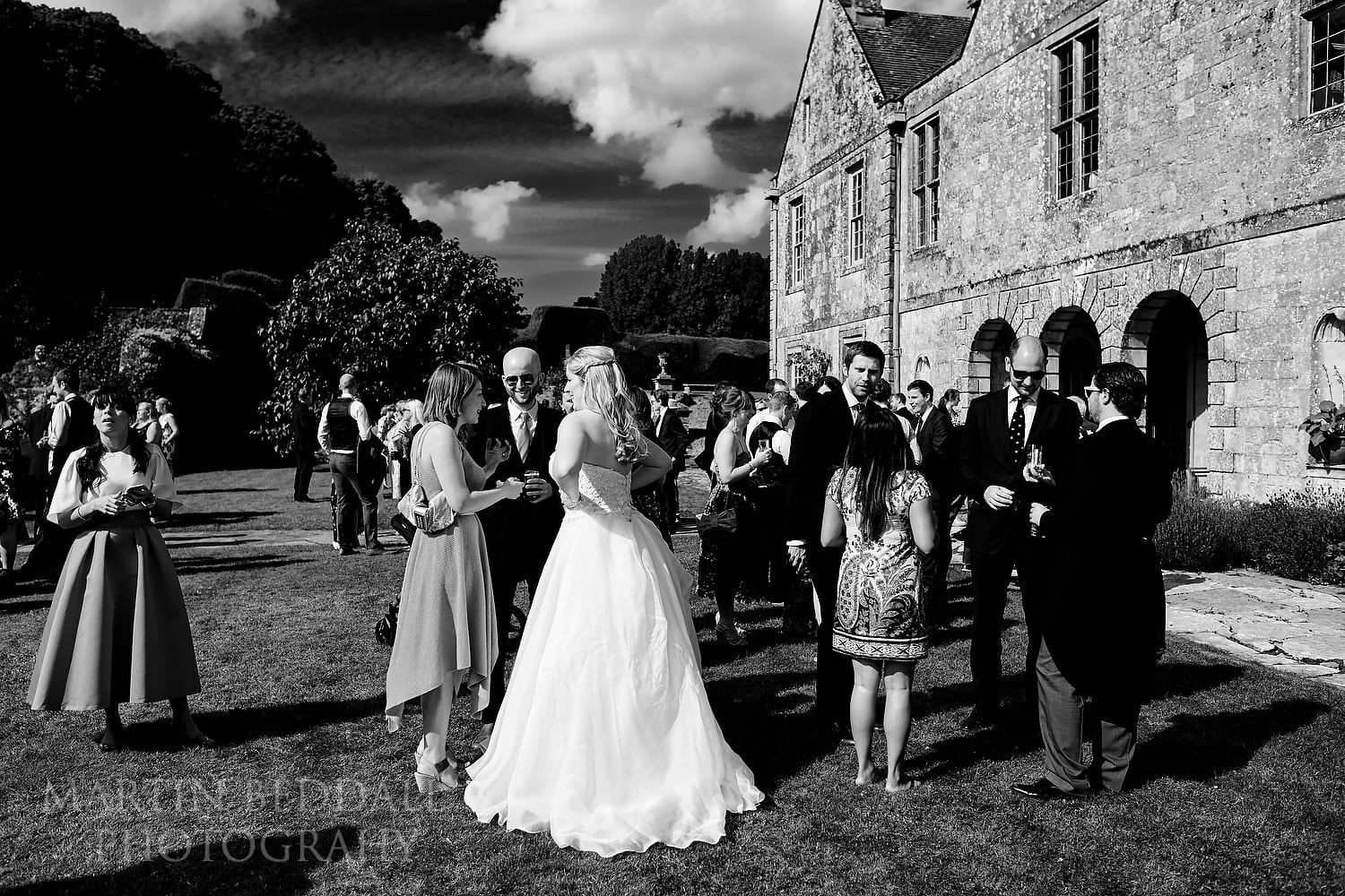 Wedding on the lawn at Hatch House