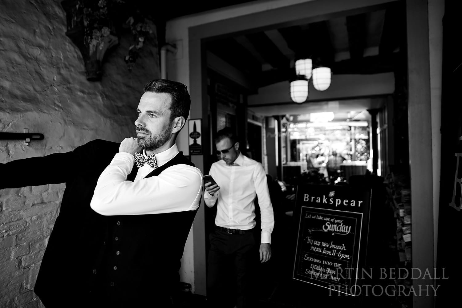 Groom heads to Henley Town Hall