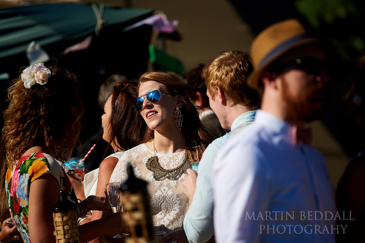 Festival style wedding day