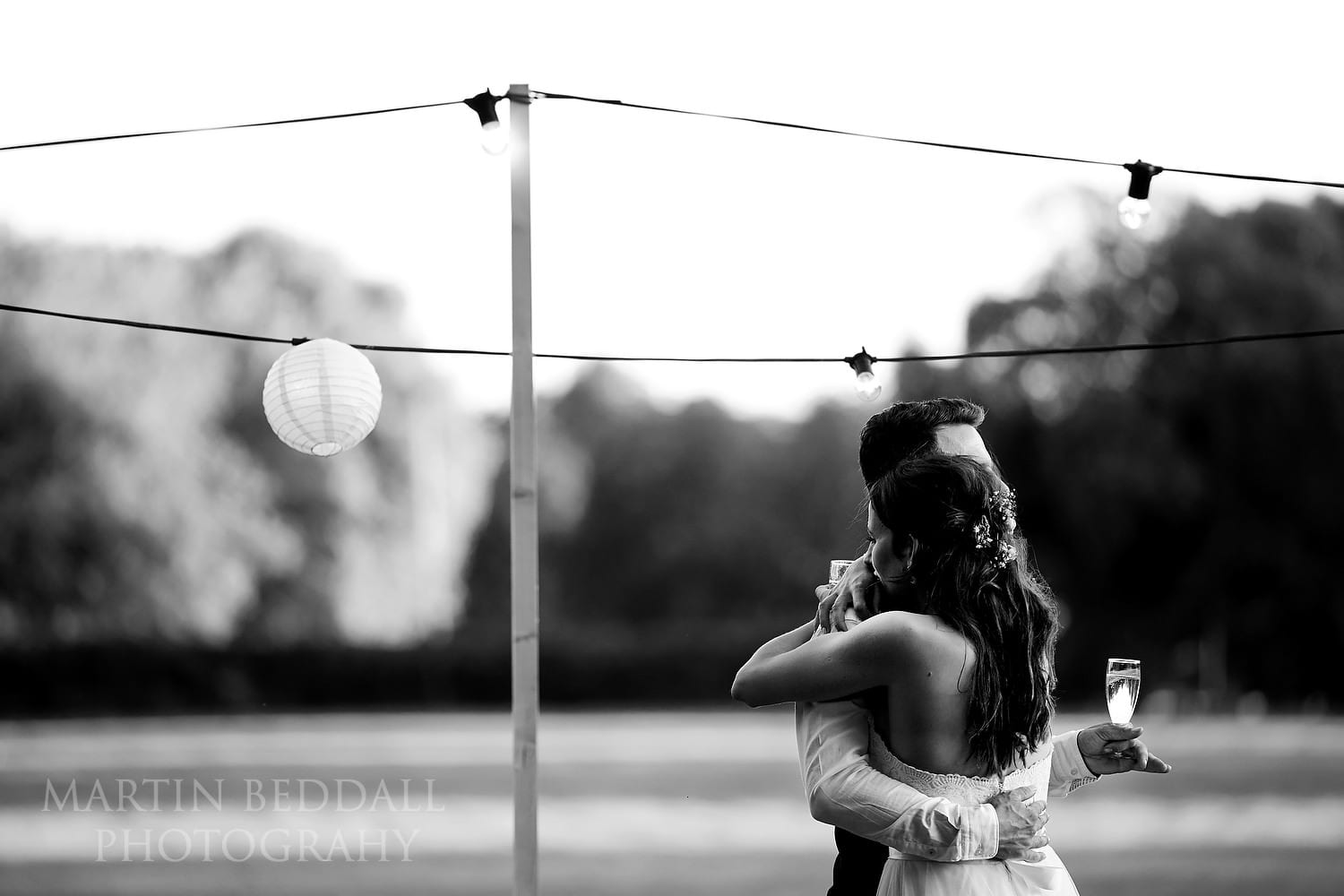 Evening at Festival style wedding