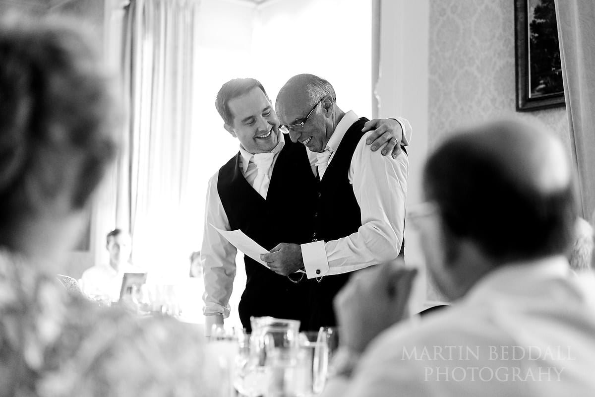 Horsted Place wedding speeches
